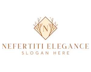 Floral Elegant Ornament logo design