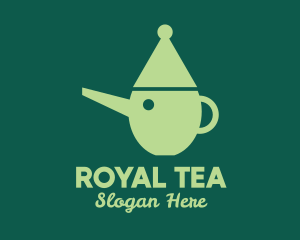 Green Teapot Pinocchio logo design