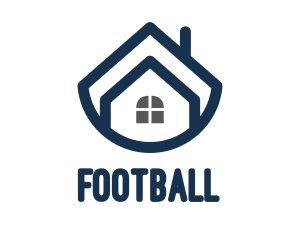 Realty - Blue Bowl House logo design