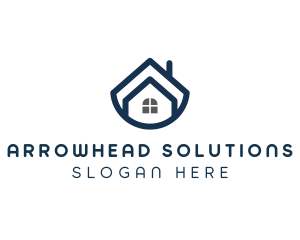 Blue Bowl House logo design