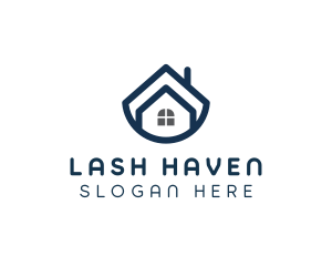 Blue Bowl House logo design