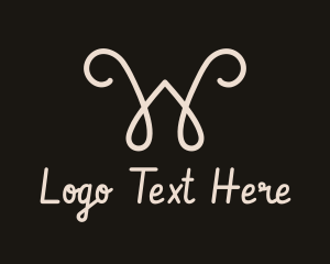 Letter W - Classic Letter W logo design