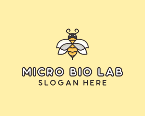 Yellow Honey Bee  logo design