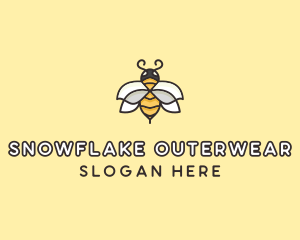 Yellow Honey Bee  logo design