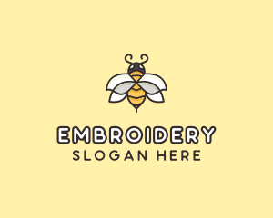 Yellow Honey Bee  logo design