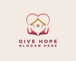 Donation - Heart Home Foundation logo design