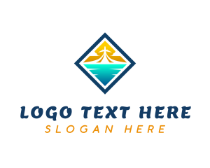 Travel - Summer Airplane Travel logo design