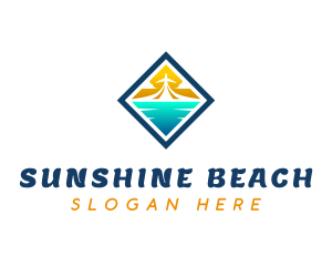 Summer - Summer Airplane Travel logo design