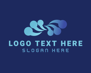 Biotech - Blue Waves Consulting logo design