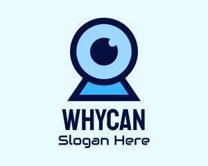 Blue Digital Webcam Logo
