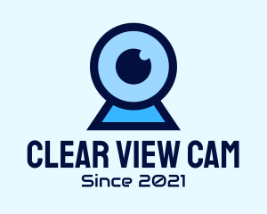 Webcam - Blue Digital Webcam logo design