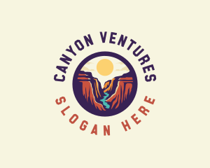 Canyon - Outdoor Adventure Canyon logo design