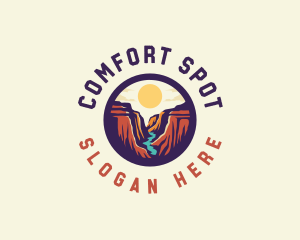 Outdoor Adventure Canyon logo design