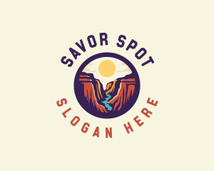 Outdoor Adventure Canyon logo design