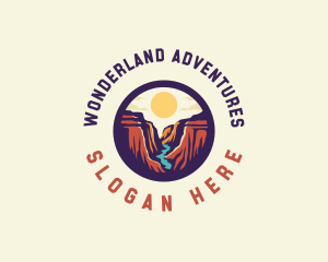 Outdoor Adventure Canyon logo design