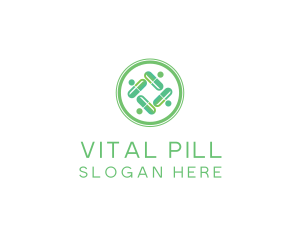 Pill - Pharmacy Pill Prescription logo design