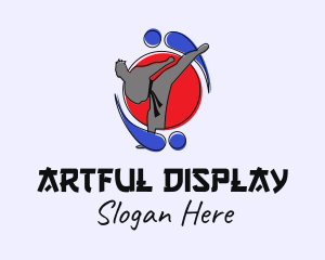 Karate Martial Arts logo design