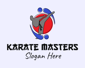 Karate Martial Arts logo design