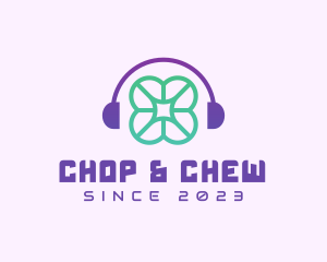Clover Music Headphones Logo