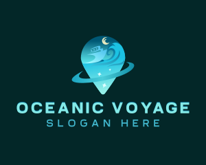 Cruise - Cruise Ship Travel logo design