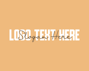 Fashion Designer Boutique Logo