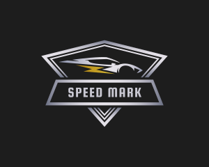 Lightning Sports Car logo design