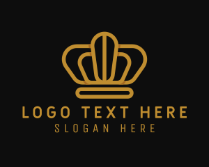 Luxury - Deluxe Crown Boutique logo design