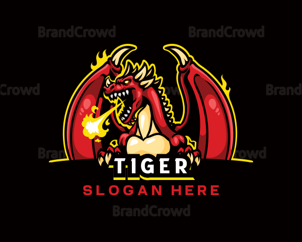 Dragon Gaming Beast Logo