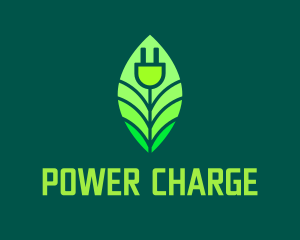 Power Plant Socket  logo design