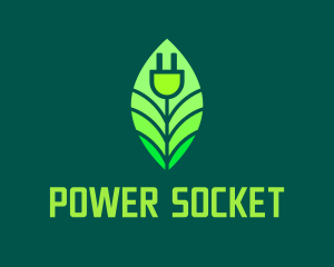 Socket - Power Plant Socket logo design