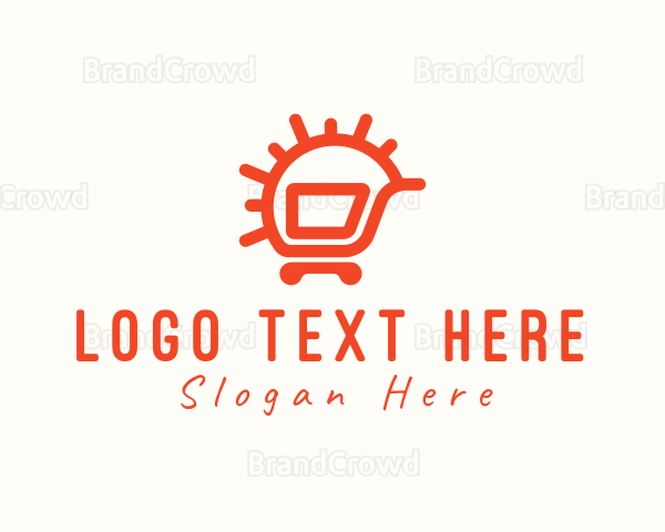 Sunny Shopping Cart Logo