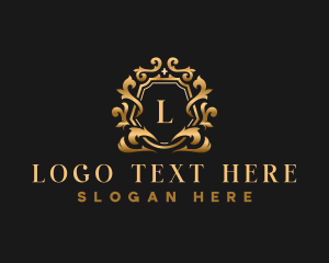 Hotel - Luxury Royal Crest logo design