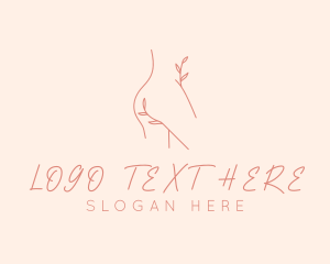 Hygiene - Minimalist Floral Body logo design