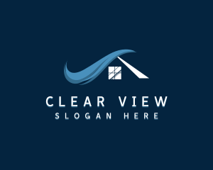 Roofing Window House logo design