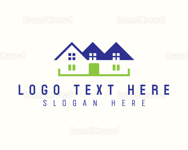 House Roof Builder Logo