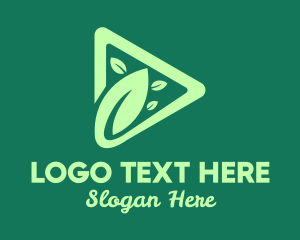 Youtube - Eco Nature Organic Play logo design