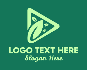 Triangular - Eco Nature Organic Play logo design
