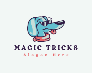 Tricks - Cool Dog Shades logo design