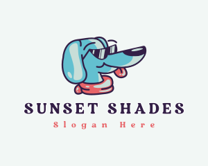 Shades - Cool Dog Shades logo design