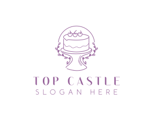 Floral Sweet Cake Logo