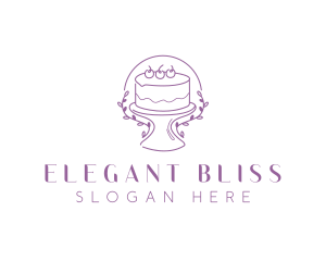 Celebration - Floral Sweet Cake logo design