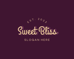 Sweets Cursive Business logo design