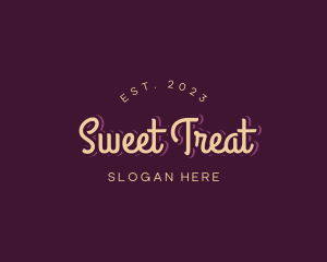 Sweets Cursive Business logo design