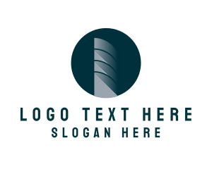 Office Space - Residential Property Building logo design