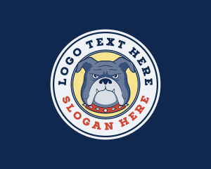 Trainer - Bulldog Animal Security logo design