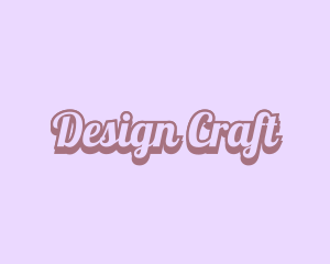 Customize - Retro Script Business logo design