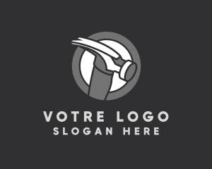 Hammer - Hammer Tool Construction logo design