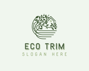 Eco Wellness Garden logo design