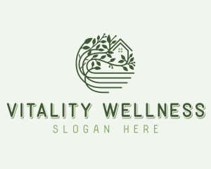 Eco Wellness Garden logo design