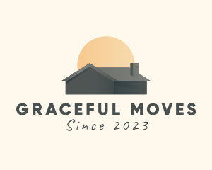 Sunset Home Residence logo design